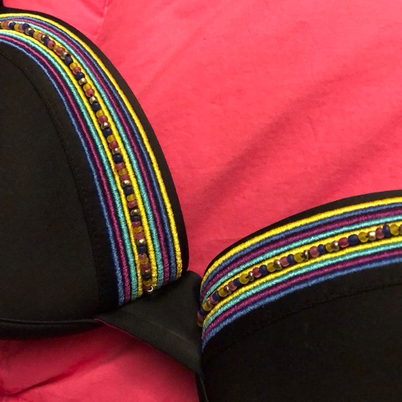 Target Beaded Push-Up Bikini Top - Picture 3 of 4